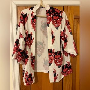 SHEIN Men’s Devil Print Shirt